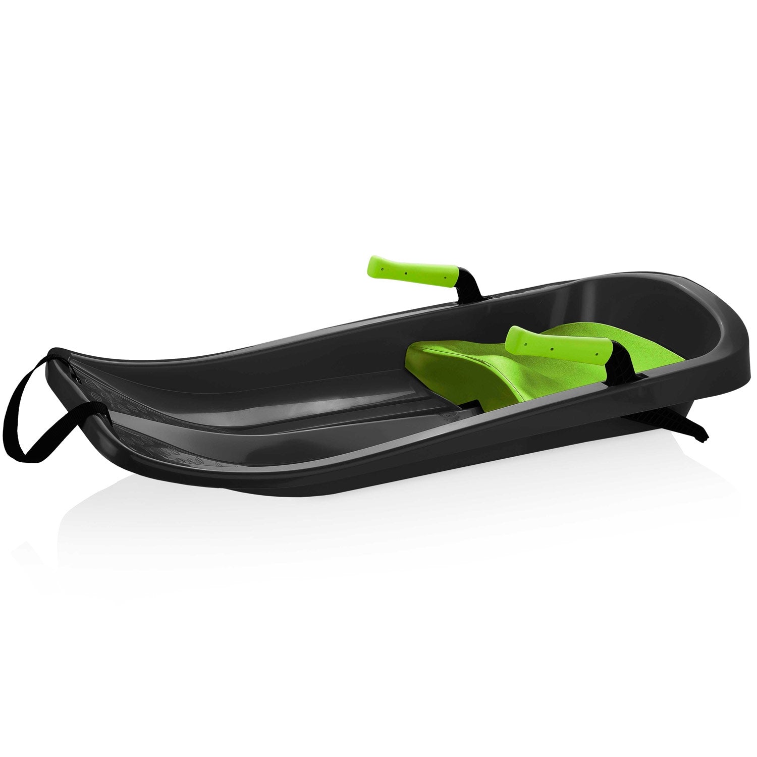 Snow Tron Sled, Black/Green
