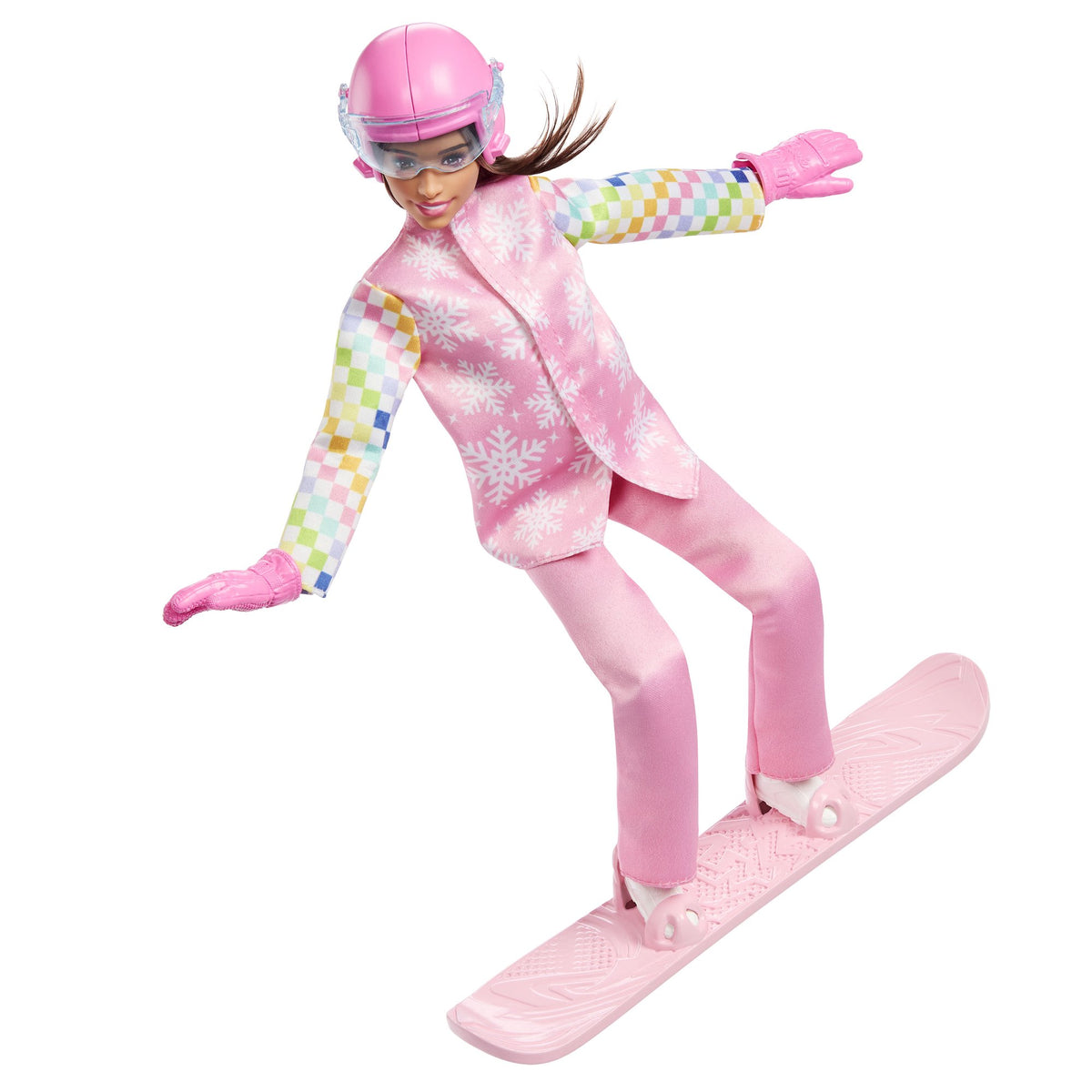 Snowboarder Doll with Color-Changing Snowboard & Gear