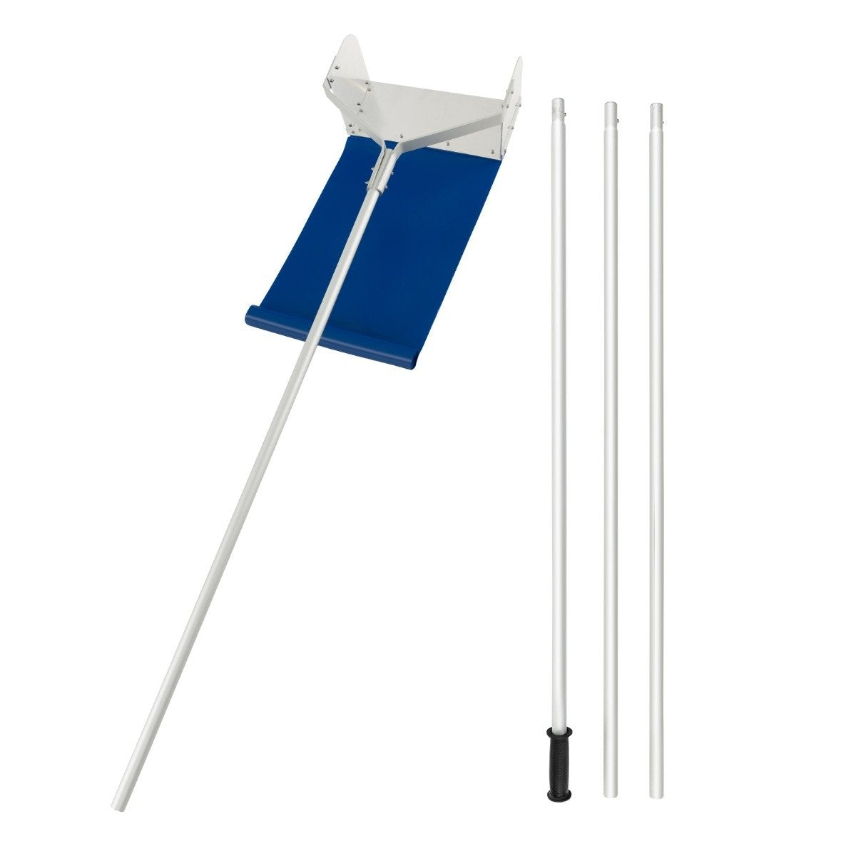 Snow clearer for roof Roof snow clearer with telescopic handle and non-slip handle 624 x 44 x 23 cm