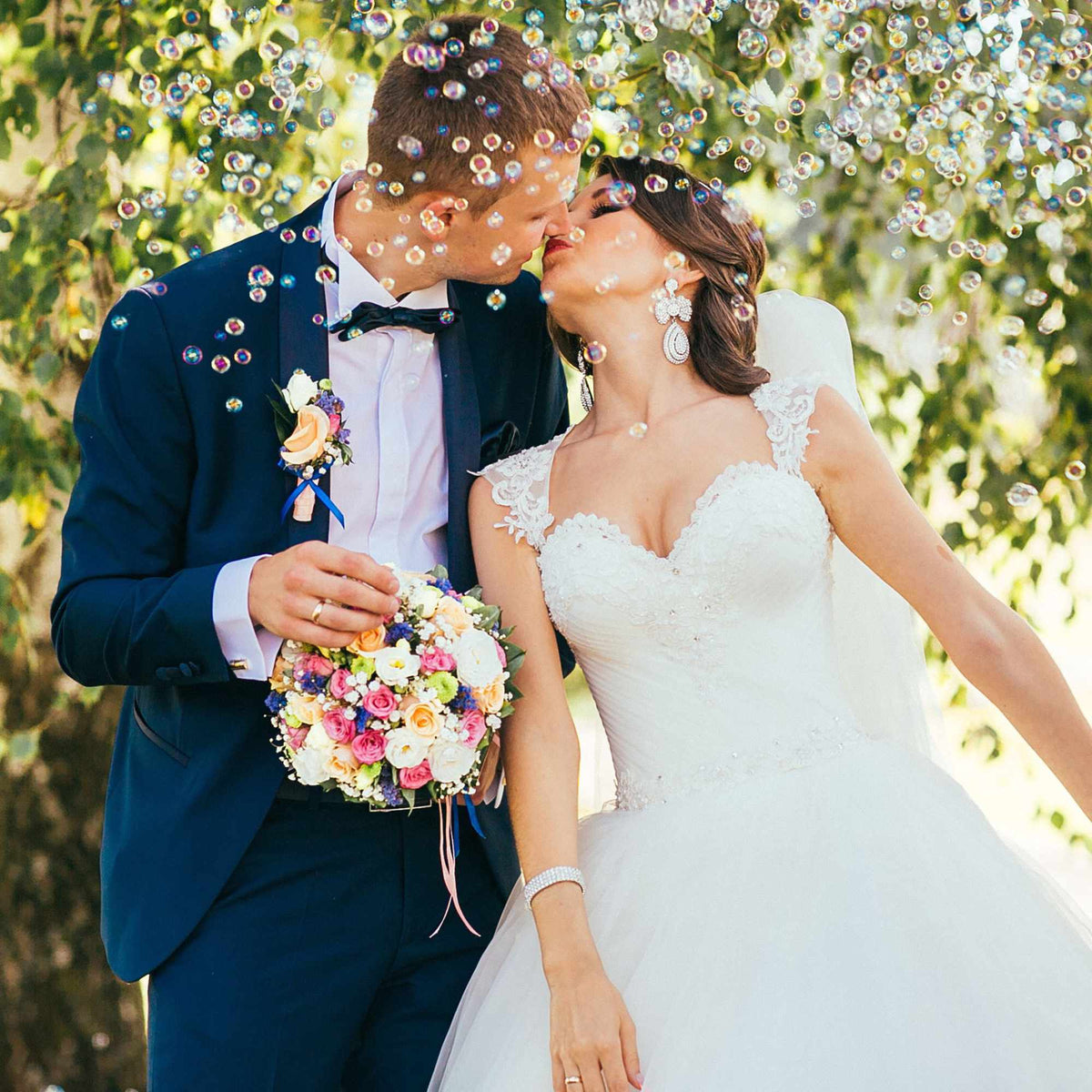 Soap bubbles wedding, 24 pcs.