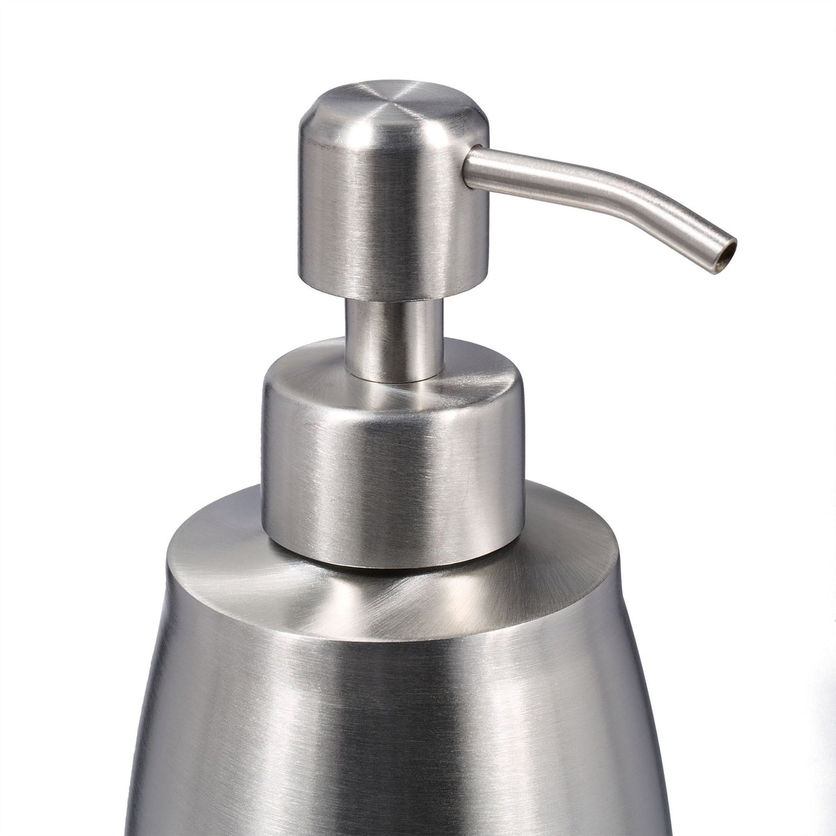 Soap pump in stainless steel 350 ml