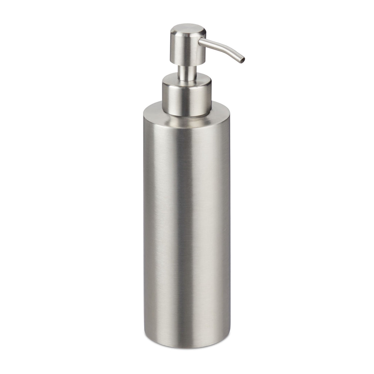 Soap pump in stainless steel