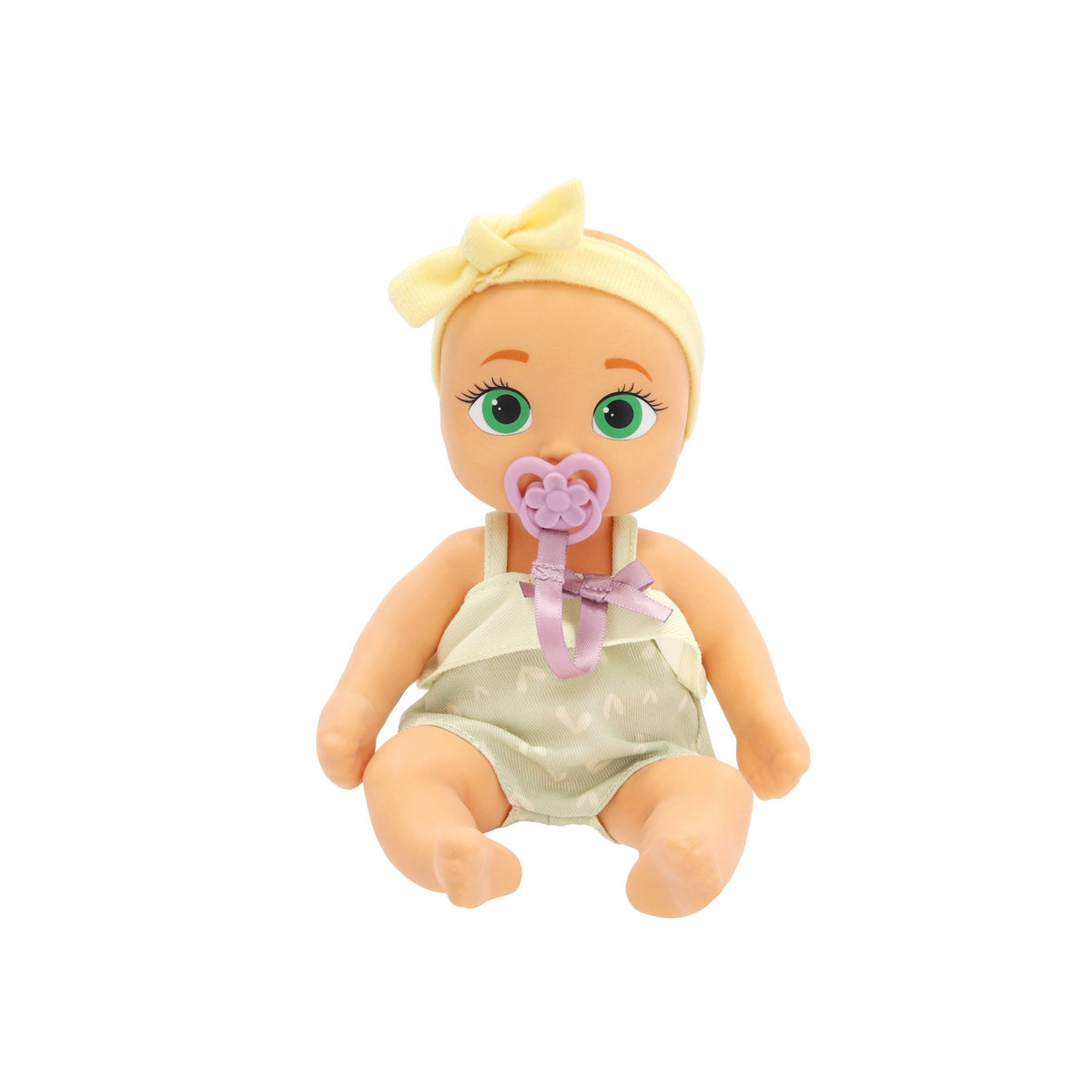 Soft Baby Doll with Outfit & Pacifier, 21 cm