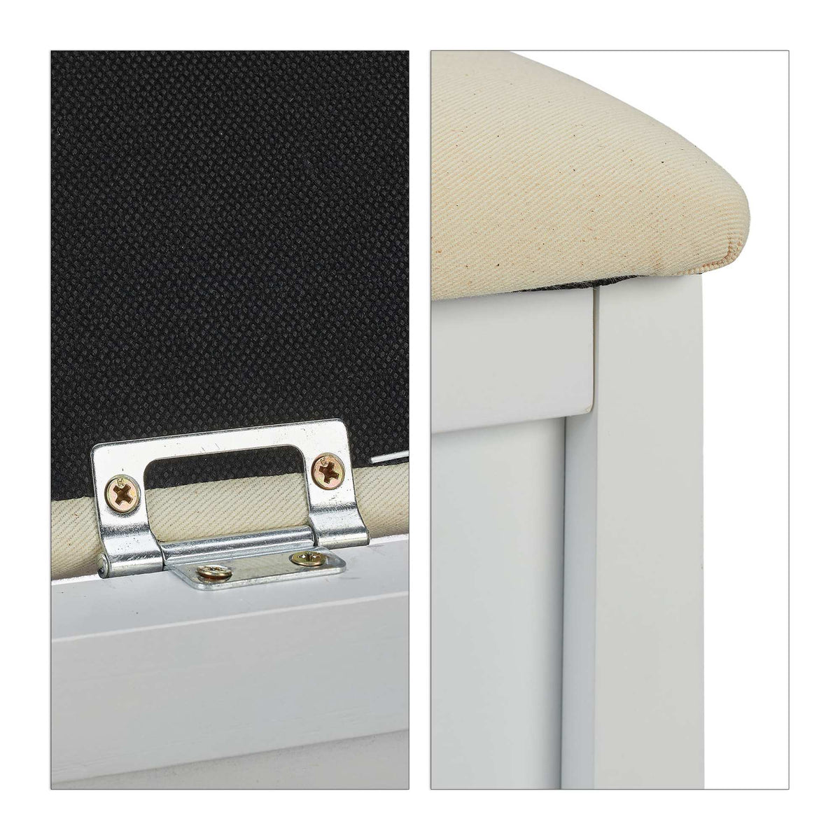 Soft bench with storage