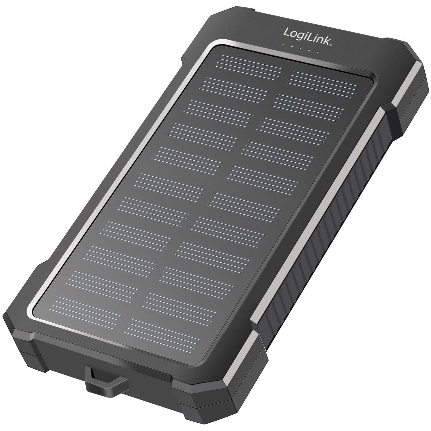 Solar Powerbank 10,000mAh 2xUSB-A + USB-C in/out 12W