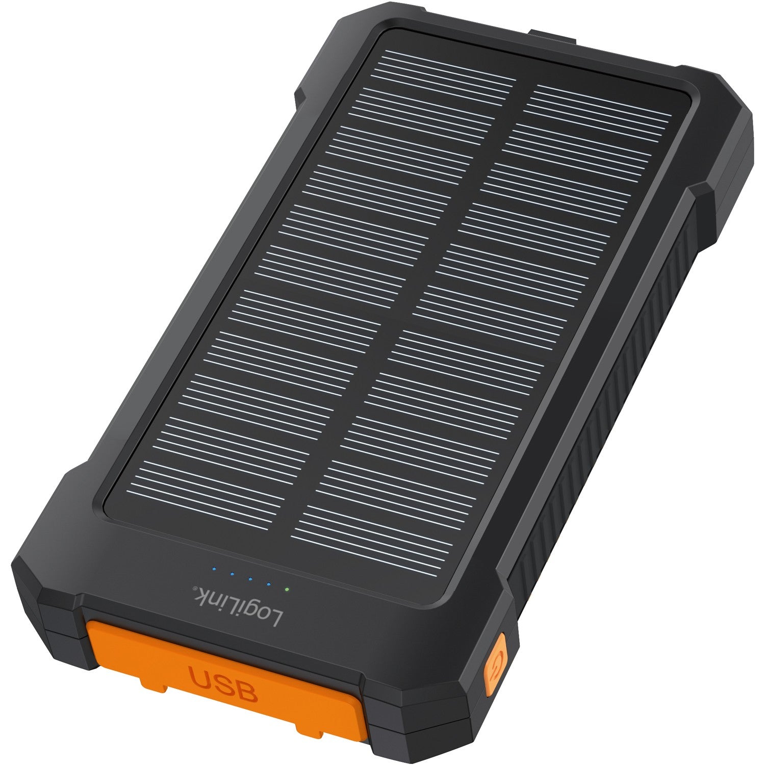 Solar Powerbank 10,000mAh 2xUSB-A + USB-C in/out 12W