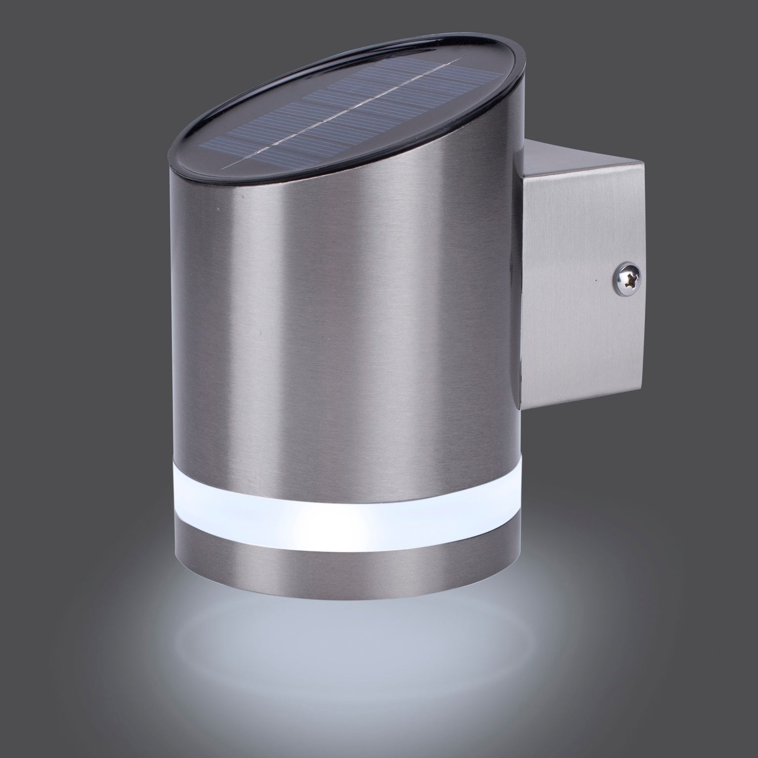 Solar cell lighting Wall mounted Angled 35lm