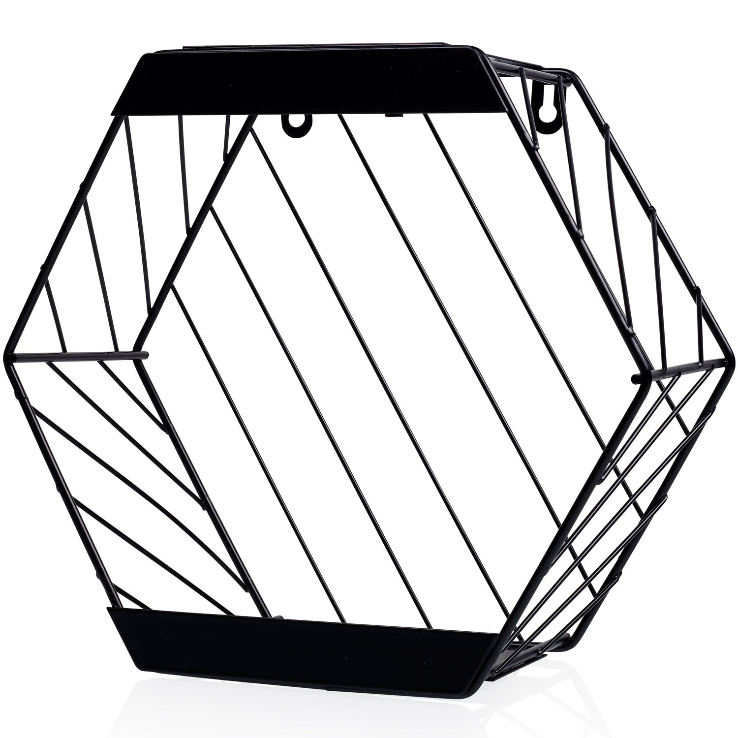 Solar-powered LED wall lamp with shelf for potted plants