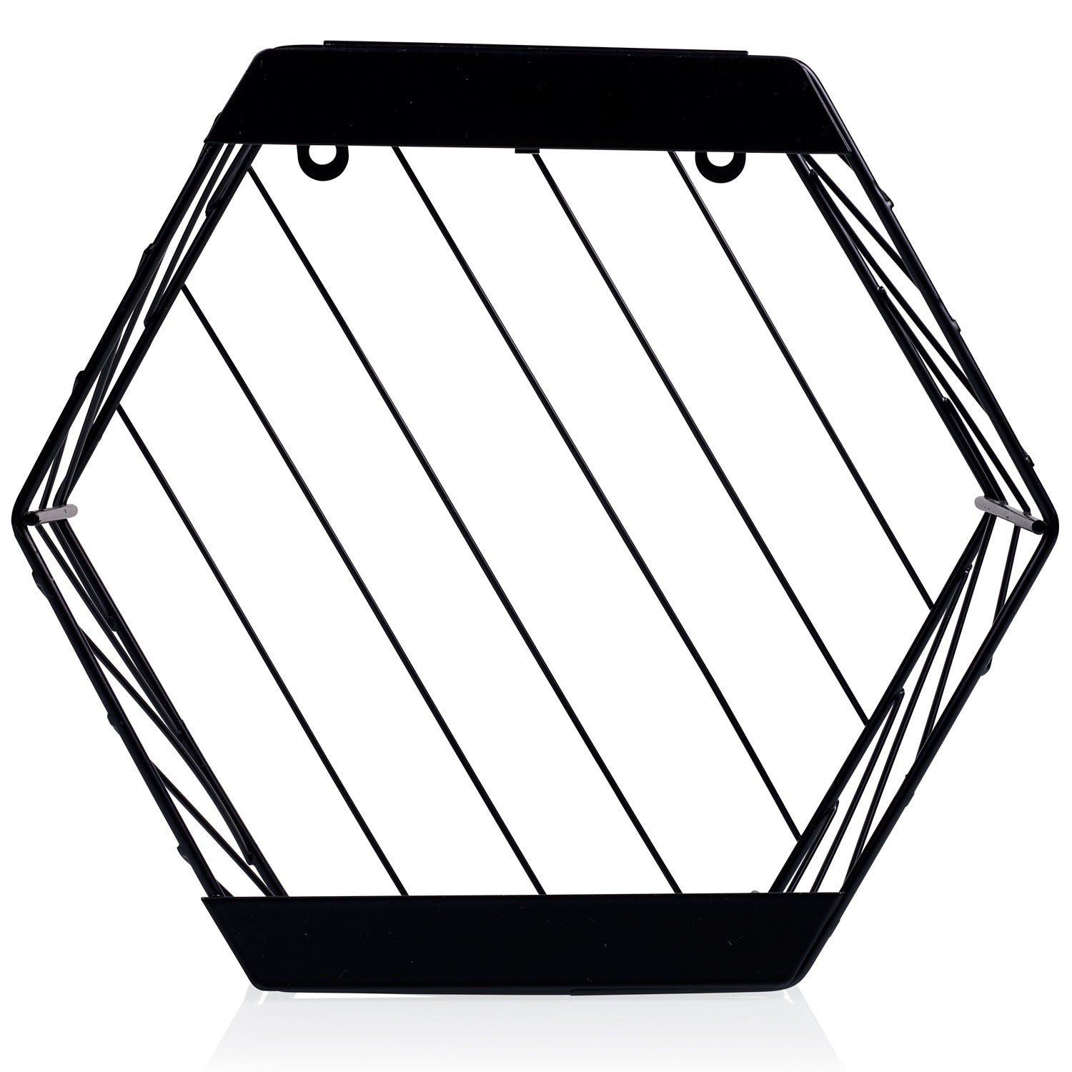 Solar-powered LED wall lamp with shelf for potted plants