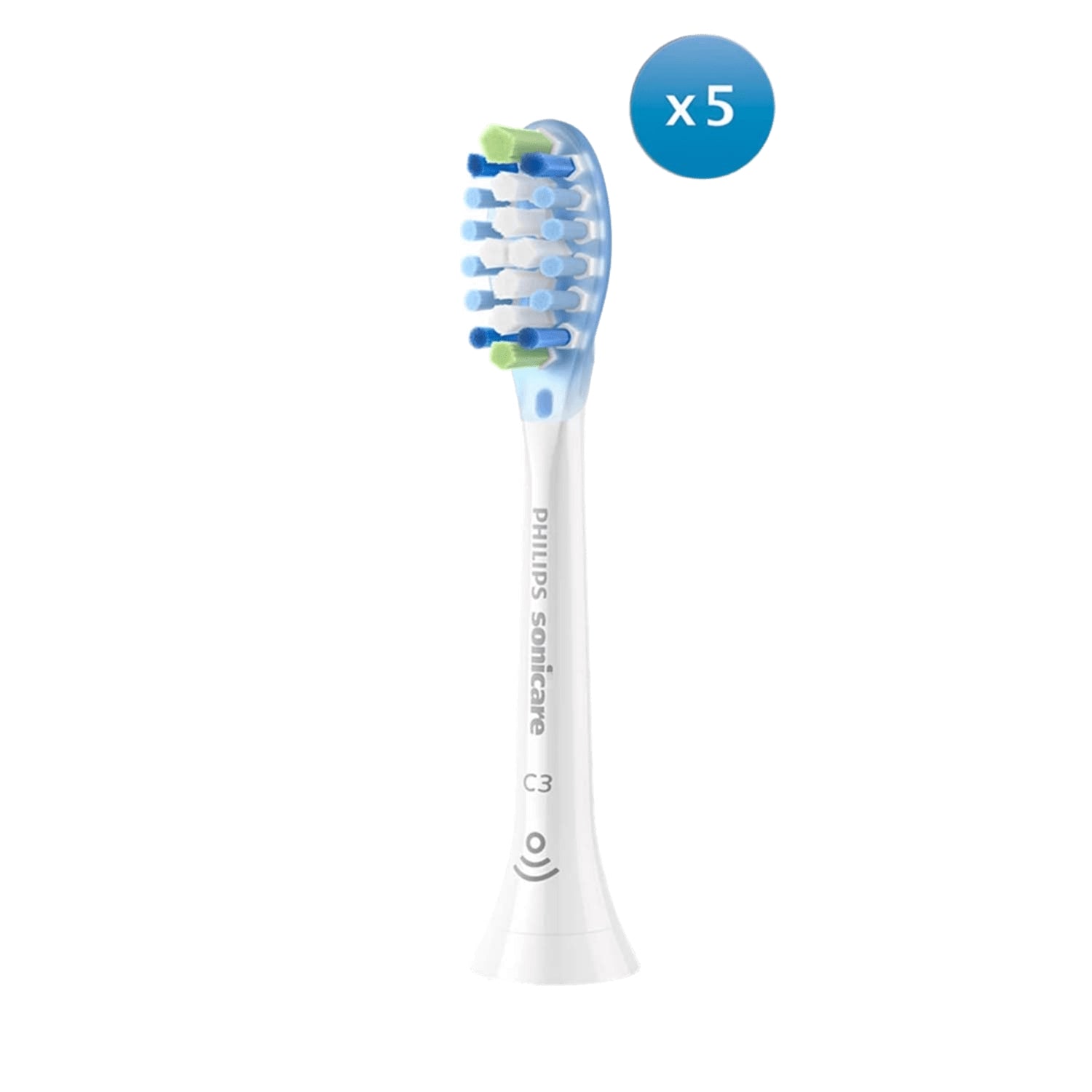 Sonicare Plaque Defense Brush Heads, 5-Pack, Deep Clean