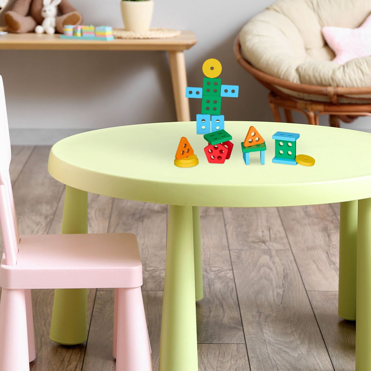 Sorting and stacking toys