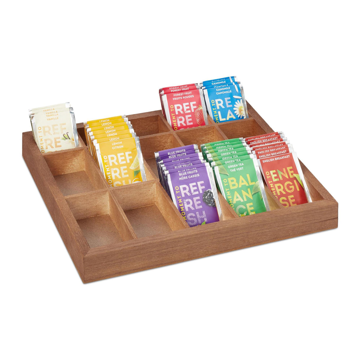 Sorting box in wood