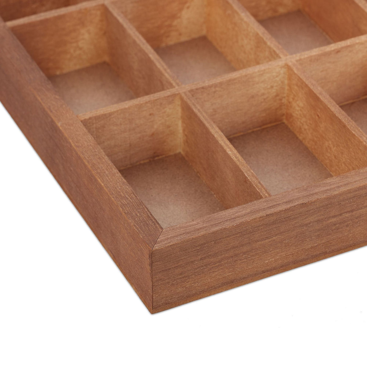 Sorting box in wood