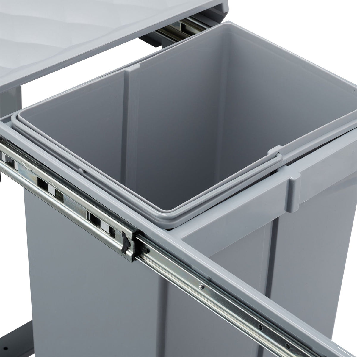 Source sorting with 2 waste bins