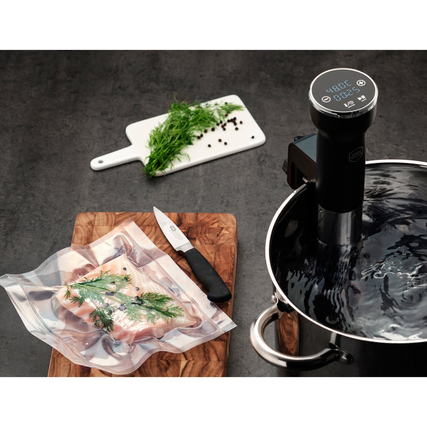 Sous Vide Immersion sous side slim sous vide cooker 15 l. 800W 7970