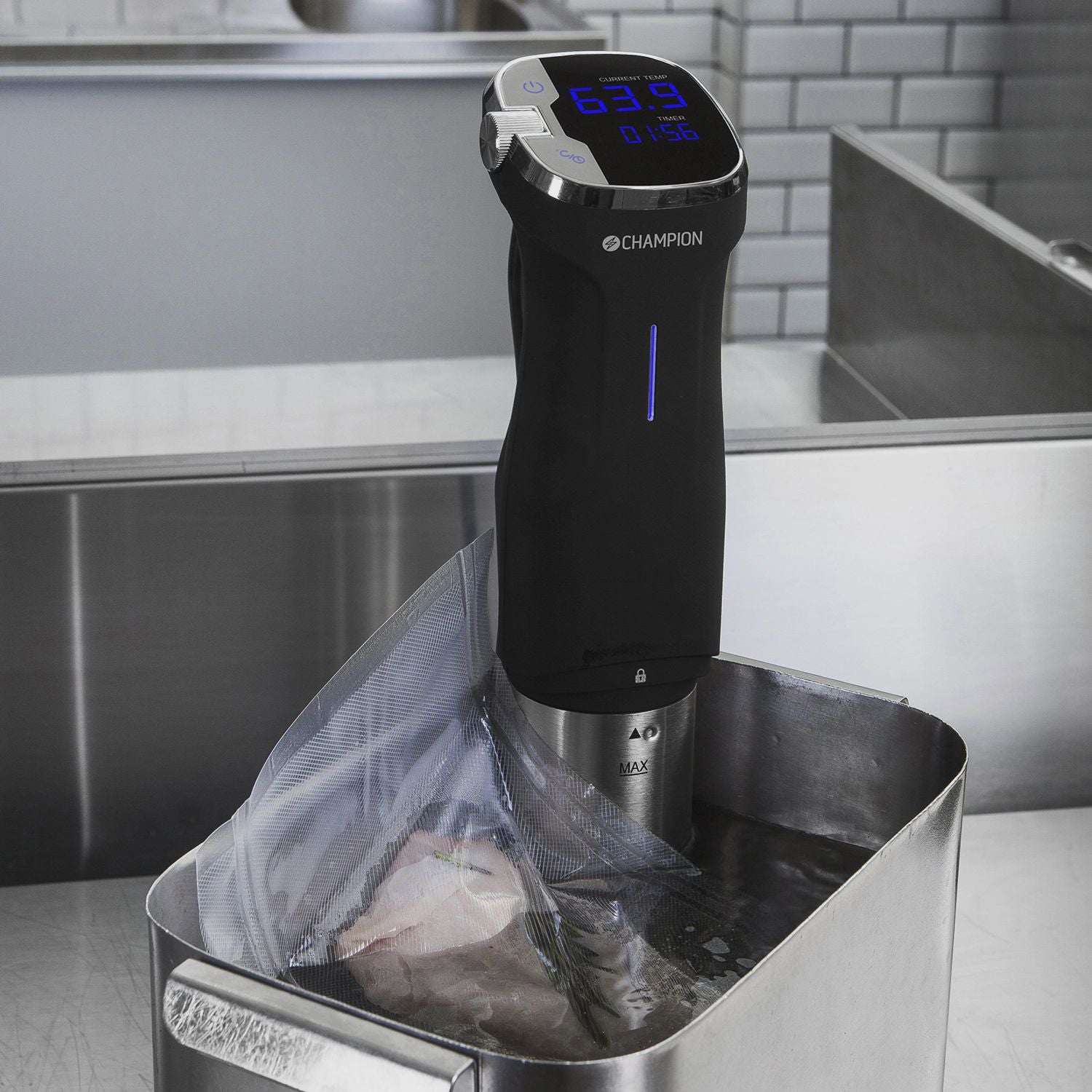 Sous Vide Kit with Vacuum Sealer and 4 Rolls