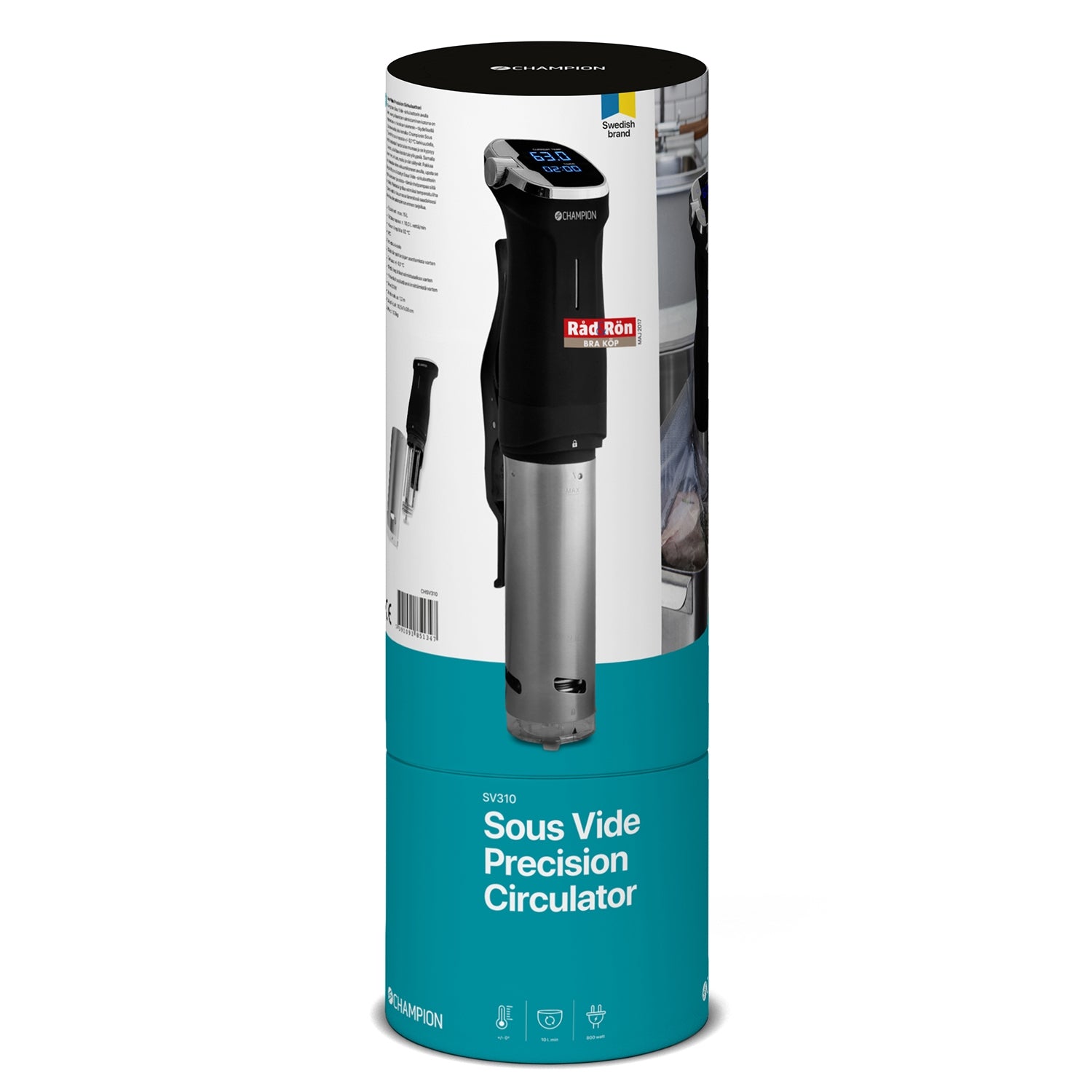 Sous Vide Precision IPX7 800W SV310 Stainless/Black
