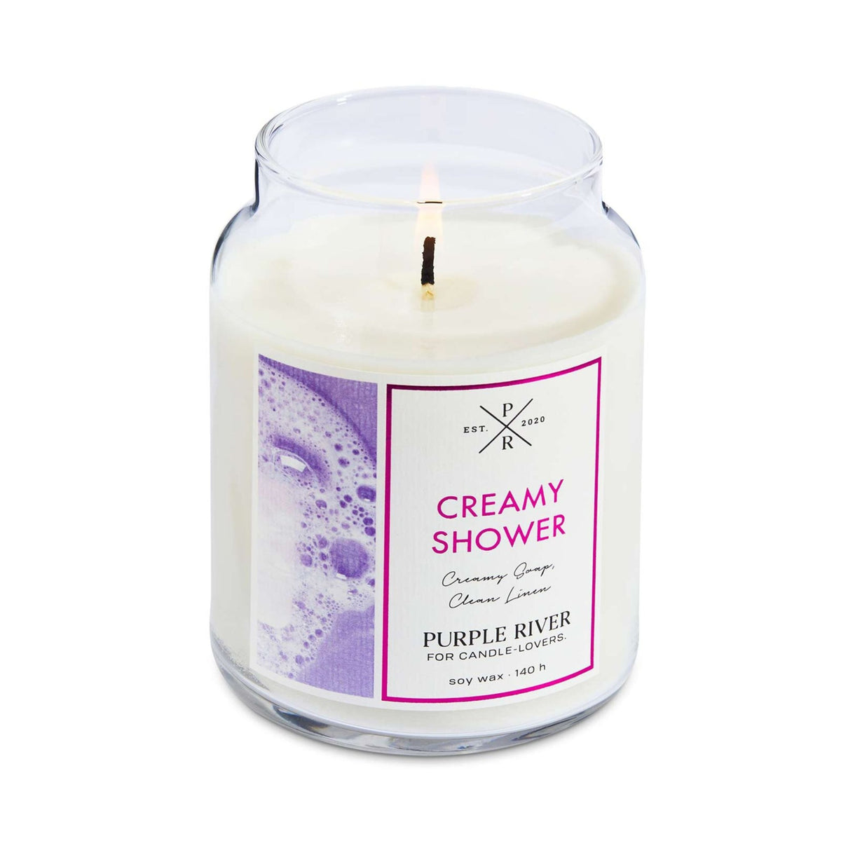 Soy Wax Scented Candle, 140-Hour Burn Time