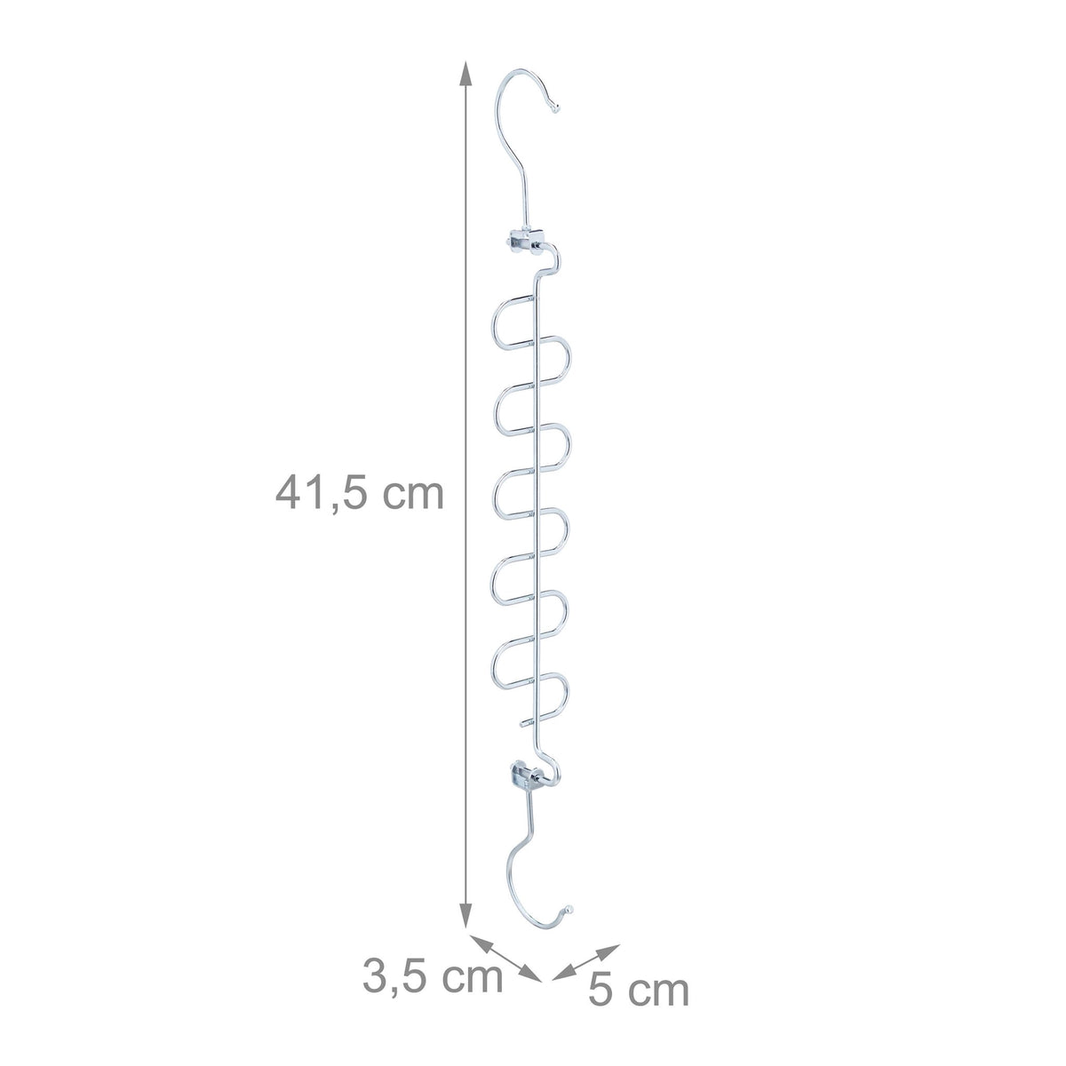 Space-saving hangers in sets of 5