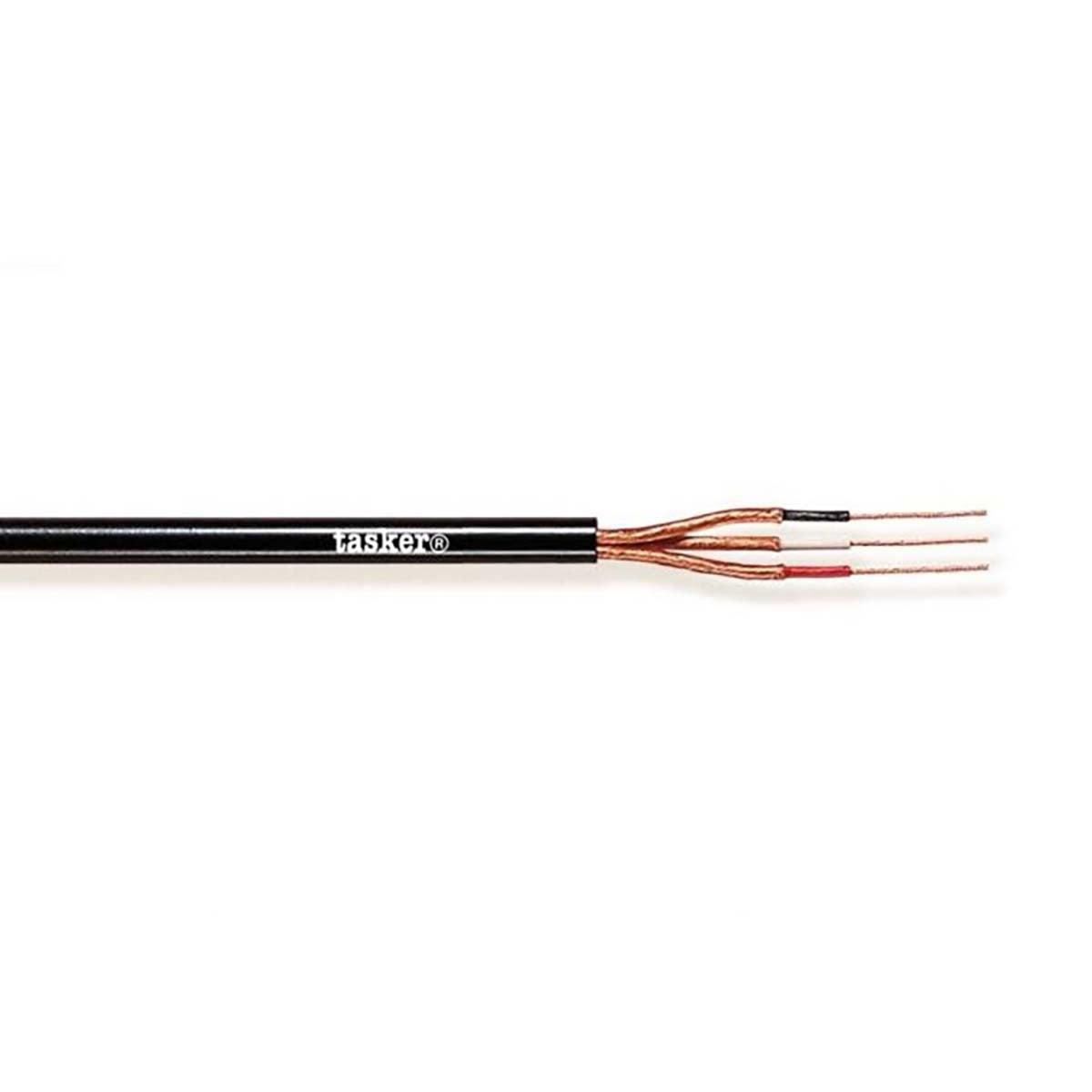 Speaker Cable on Reel 4x 0.14 - 100 m Black