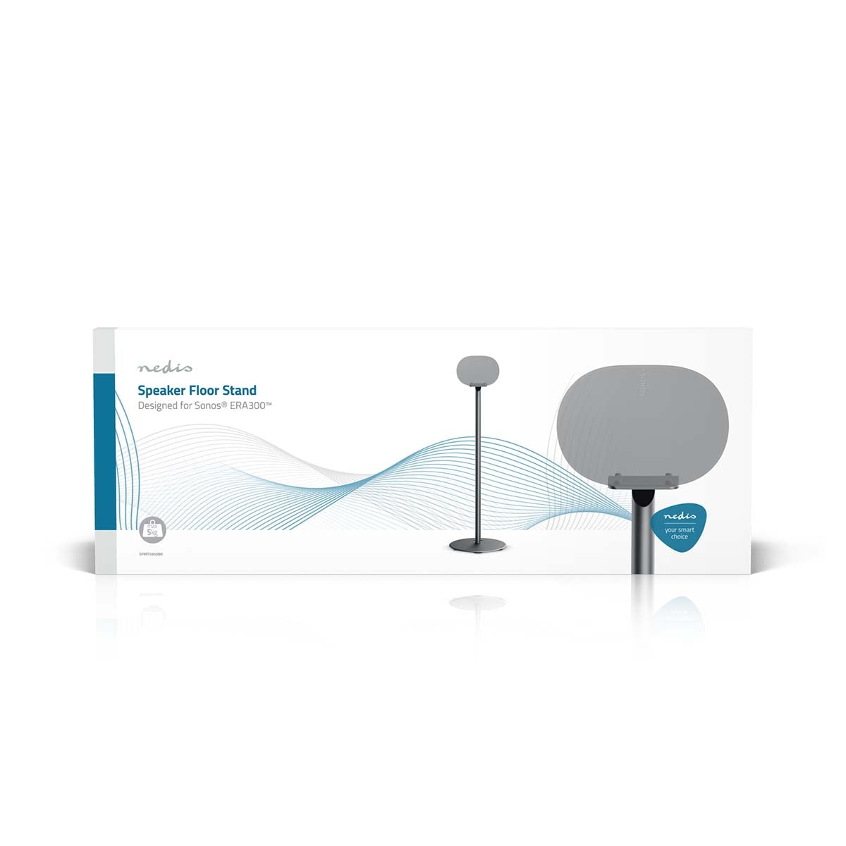 Speaker Mount | Compatible with: Sonos® Era300 | Stand | 5 kg | Fixed | ABS / Metal | Black