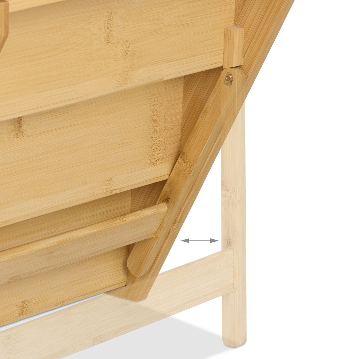 Spice rack in bamboo