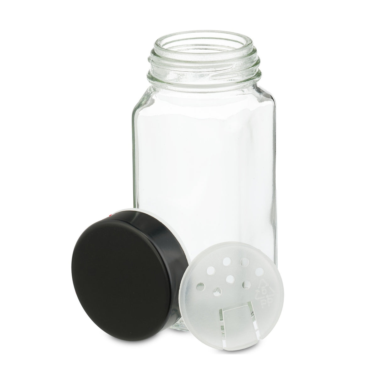 Spice rack with 24 glasses
