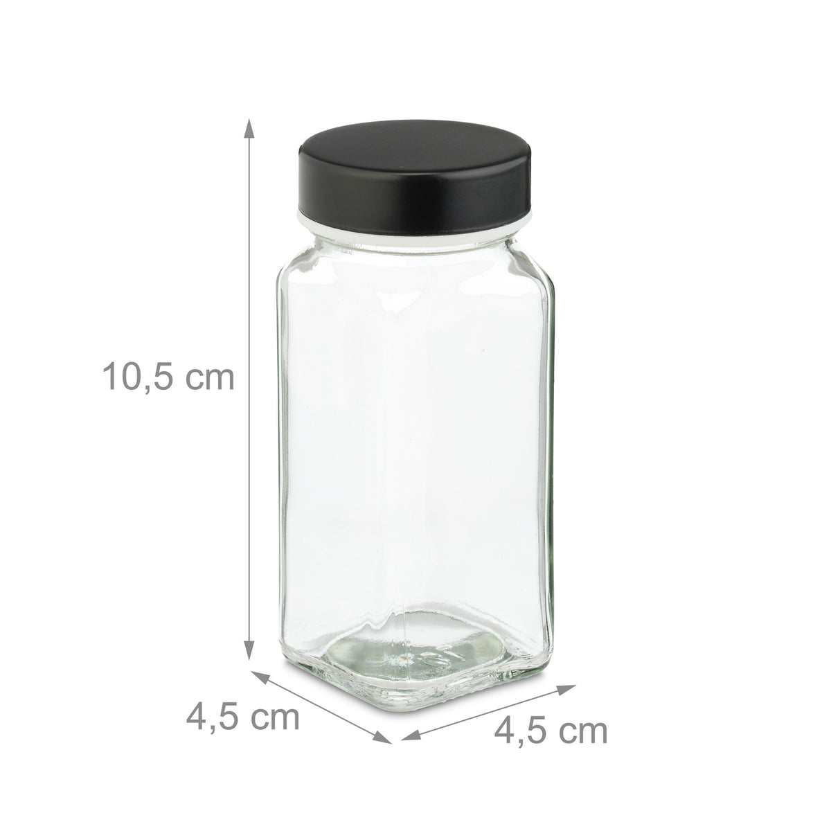 Spice rack with 24 glasses