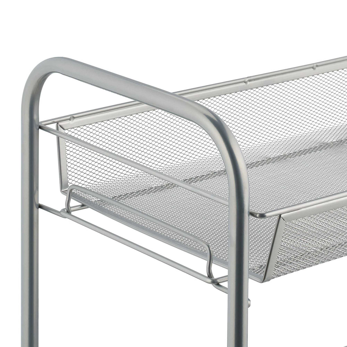 Spice shelf with 2 metal shelves