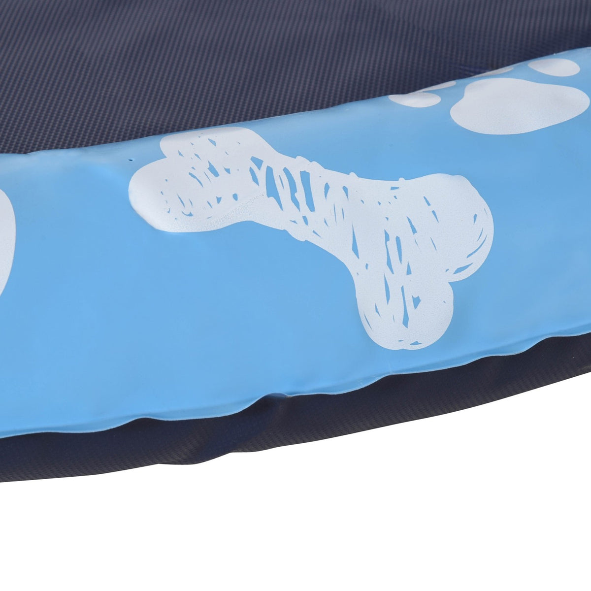 Splash Sprinkler Pad 150 Cm Splash Water Play Mat For Dogs, Water Sprinkler, Anti-Slip, Outdoor, Pvc, Blue