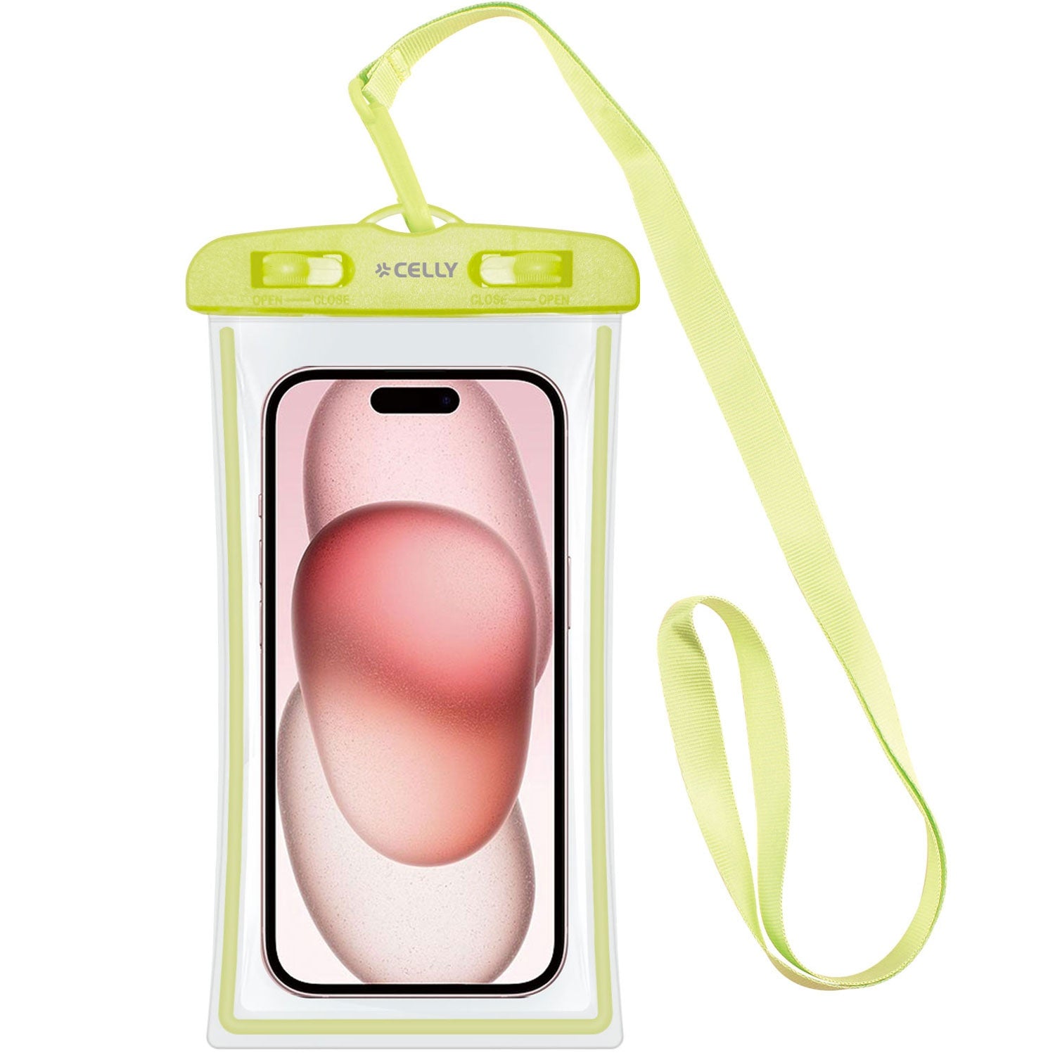 Splashbag Waterproof bag IPX8 max 6.5" Green