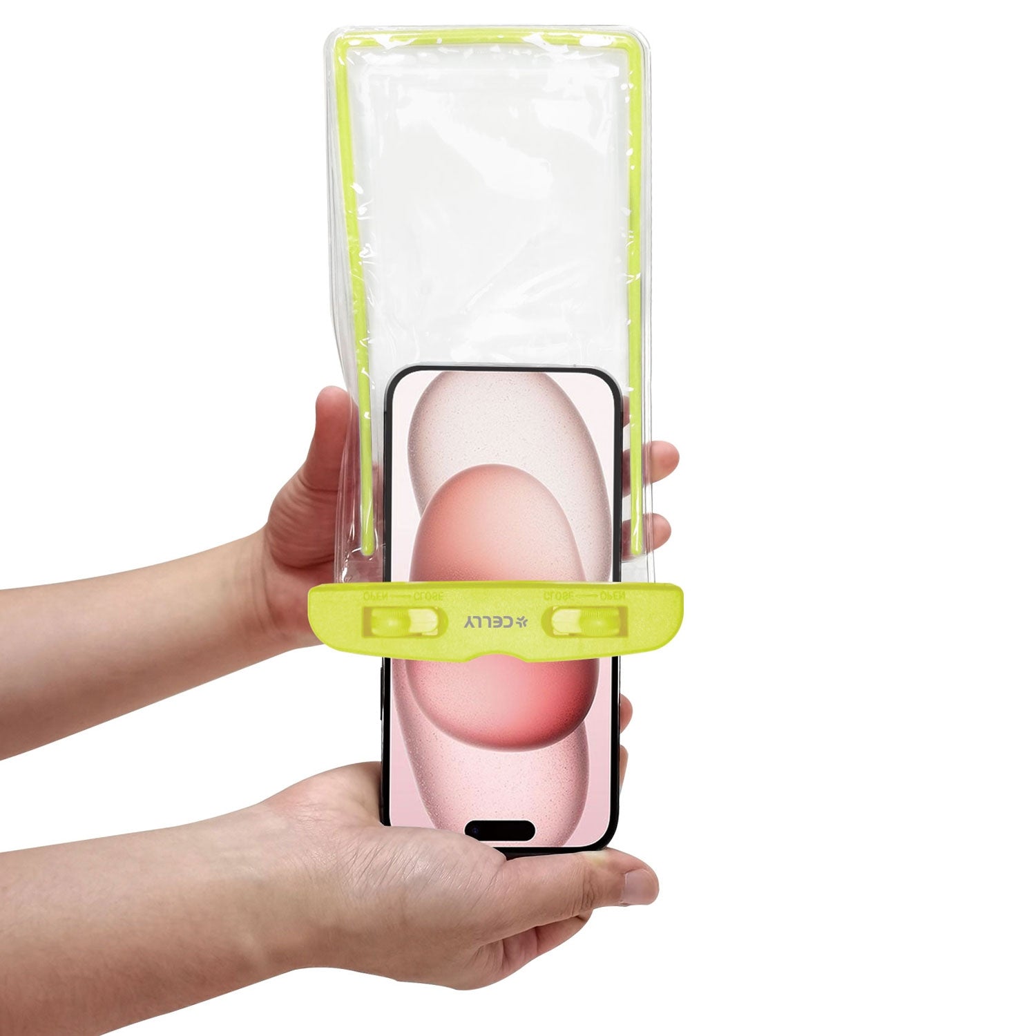 Splashbag Waterproof bag IPX8 max 6.5" Green