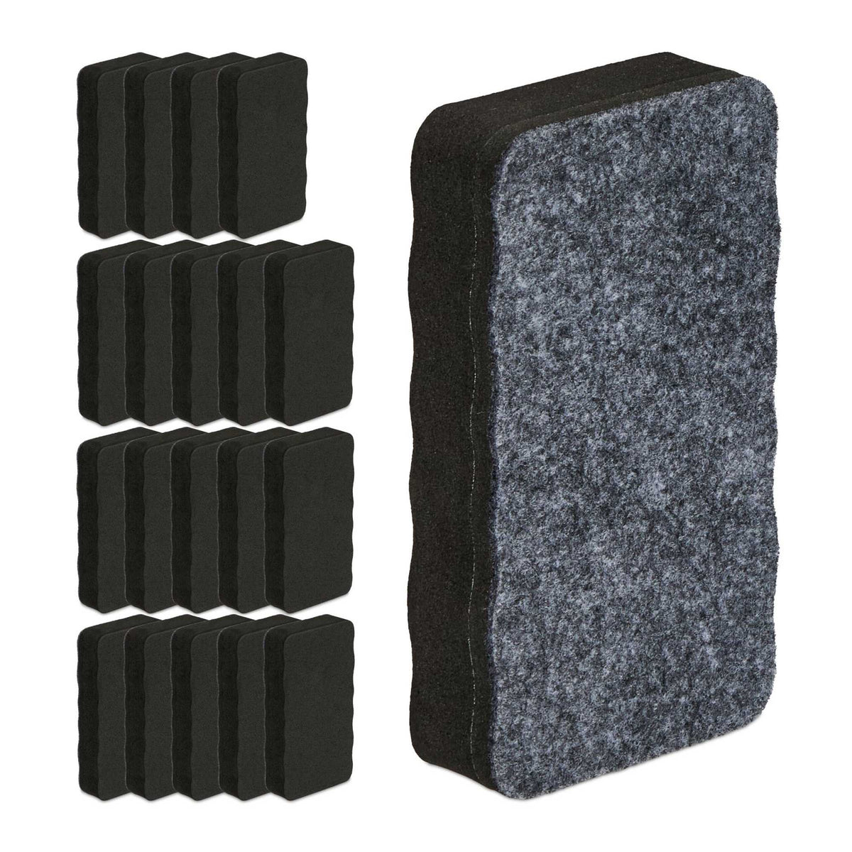 Sponges for whiteboards in a set of 20