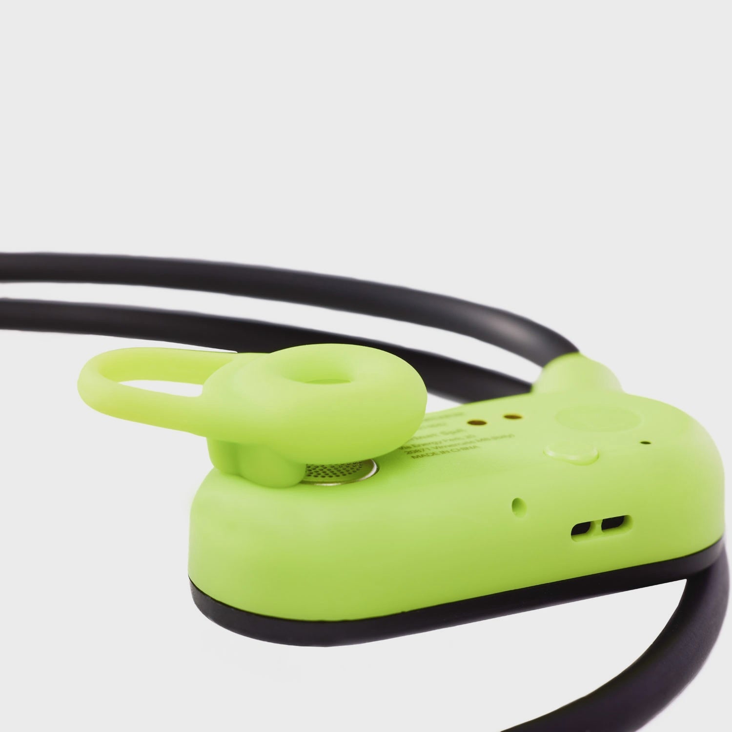 Sport Headphones, Air Conduction, ENC, Black/Lime