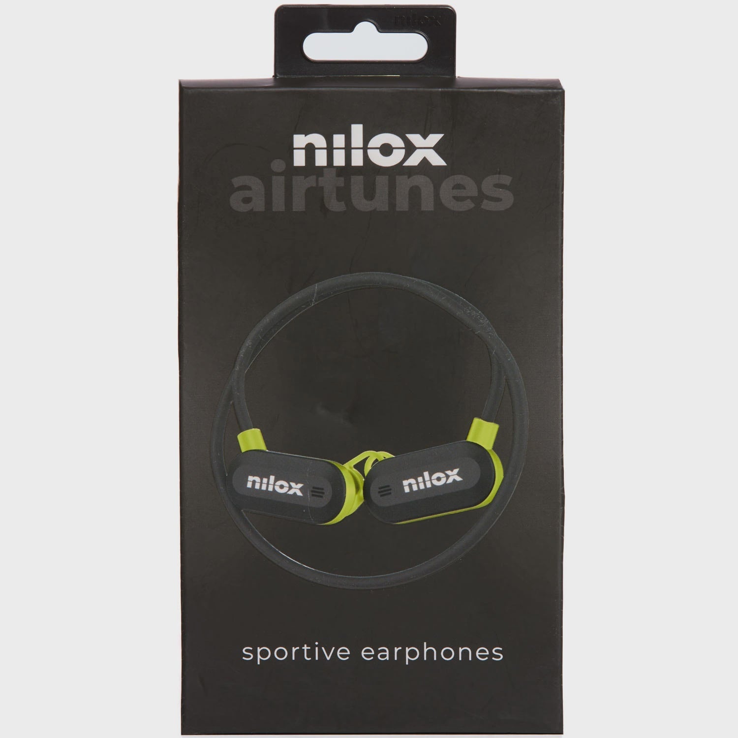 Sport Headphones, Air Conduction, ENC, Black/Lime