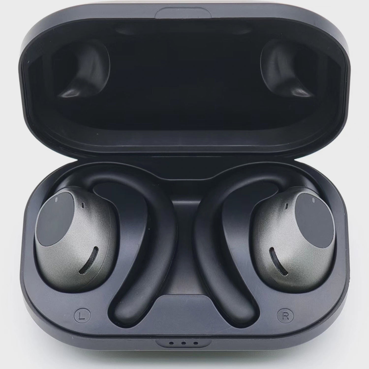 Sport Open-Ear Wireless Headphones with ENC, Black
