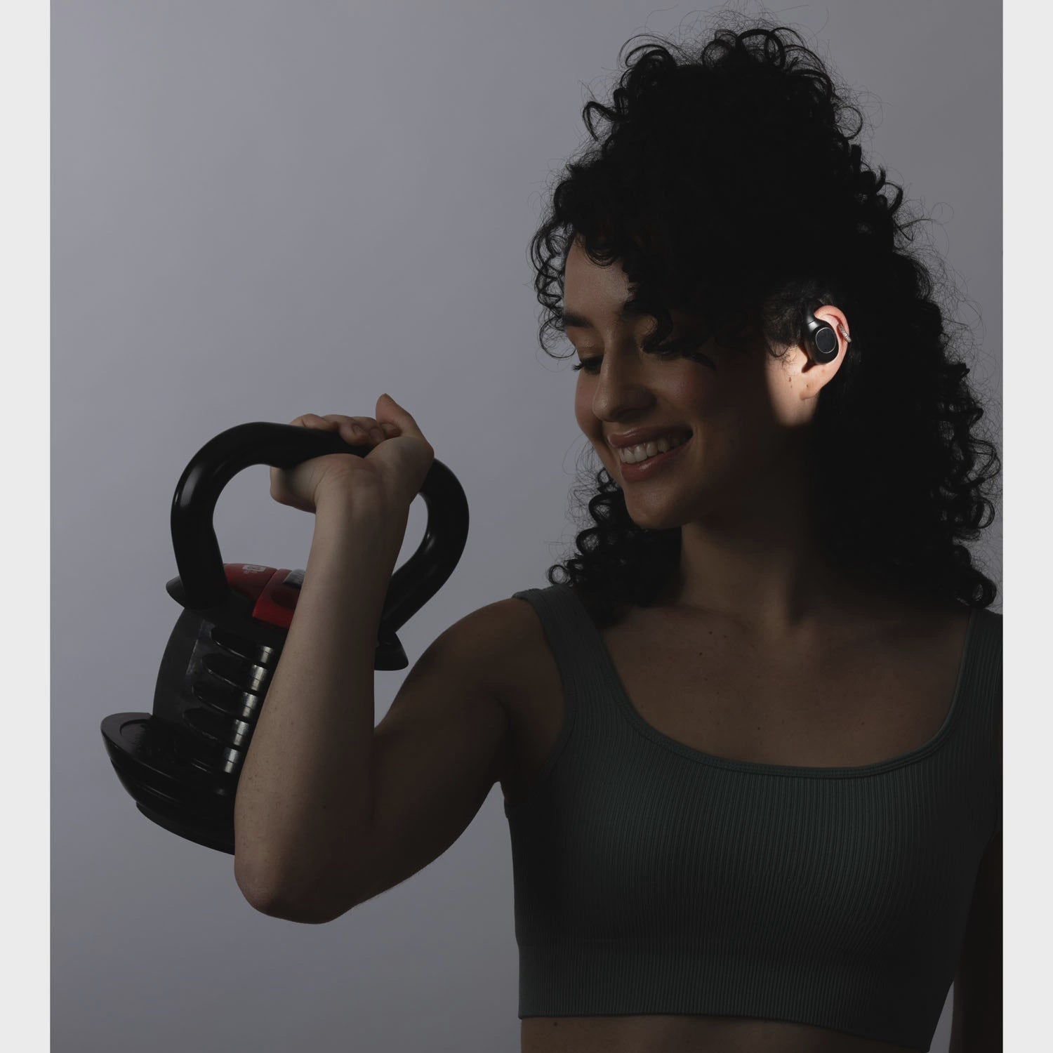 Sport Open-Ear Wireless Headphones with ENC, Black