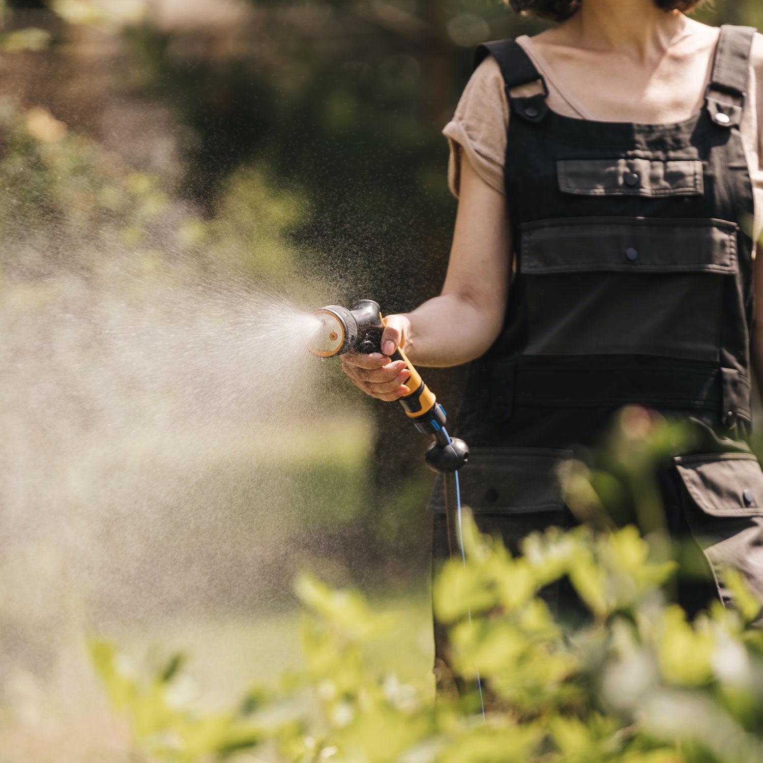 Sprinkler gun 3 function. front tr.