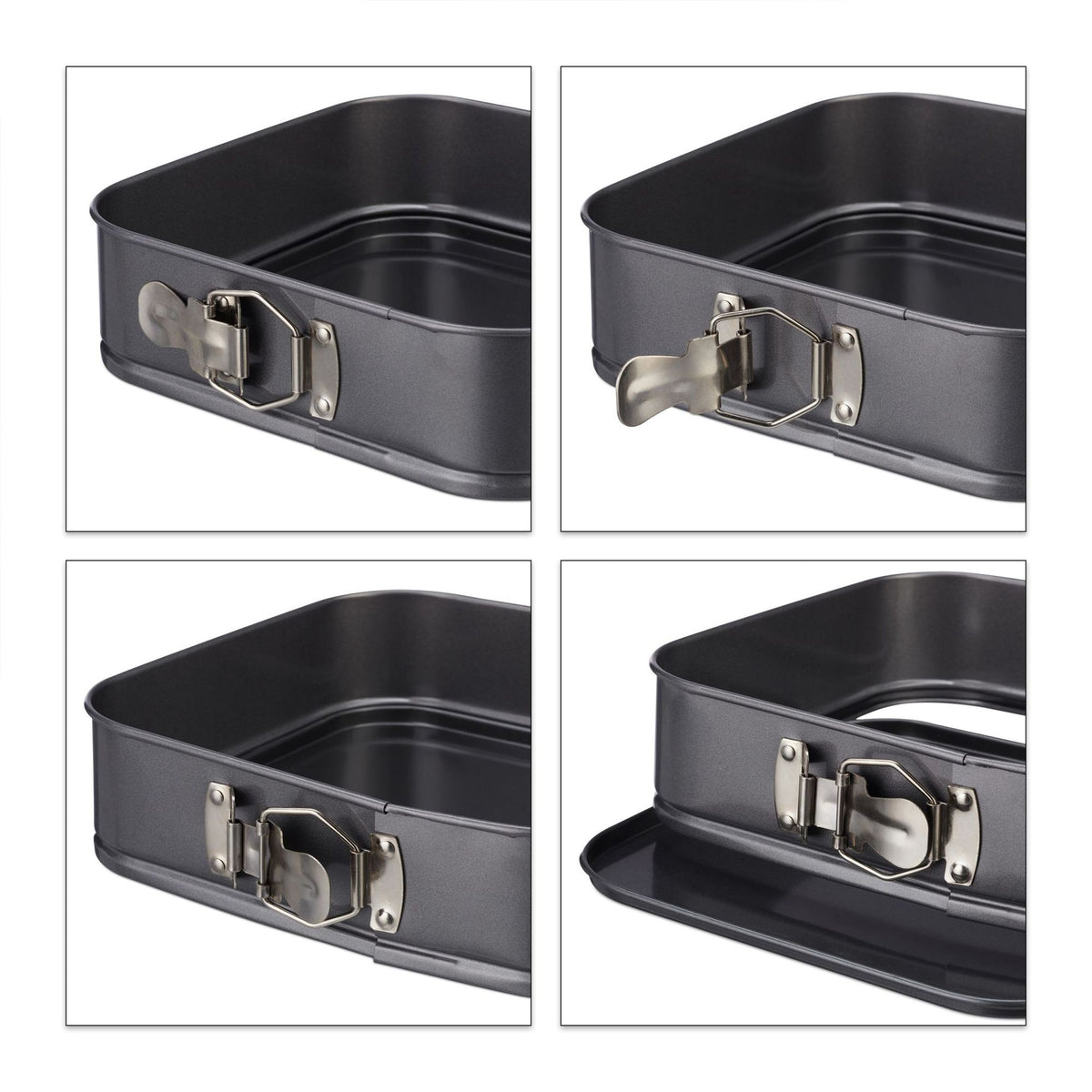 Square baking tins set of 3