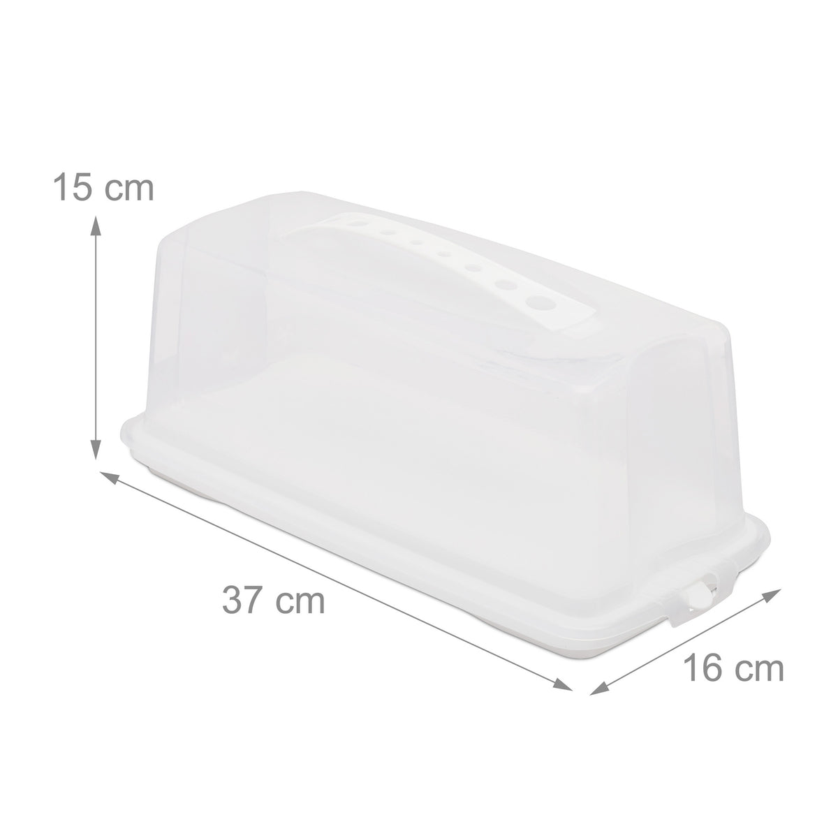 Square cake box