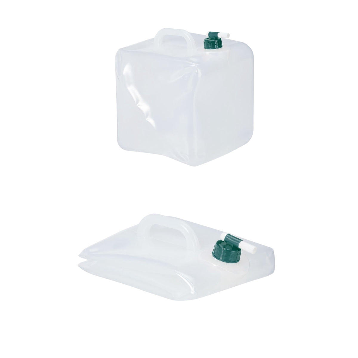 Square collapsible capsules in a set of 4