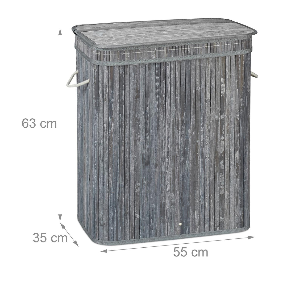 Square laundry basket