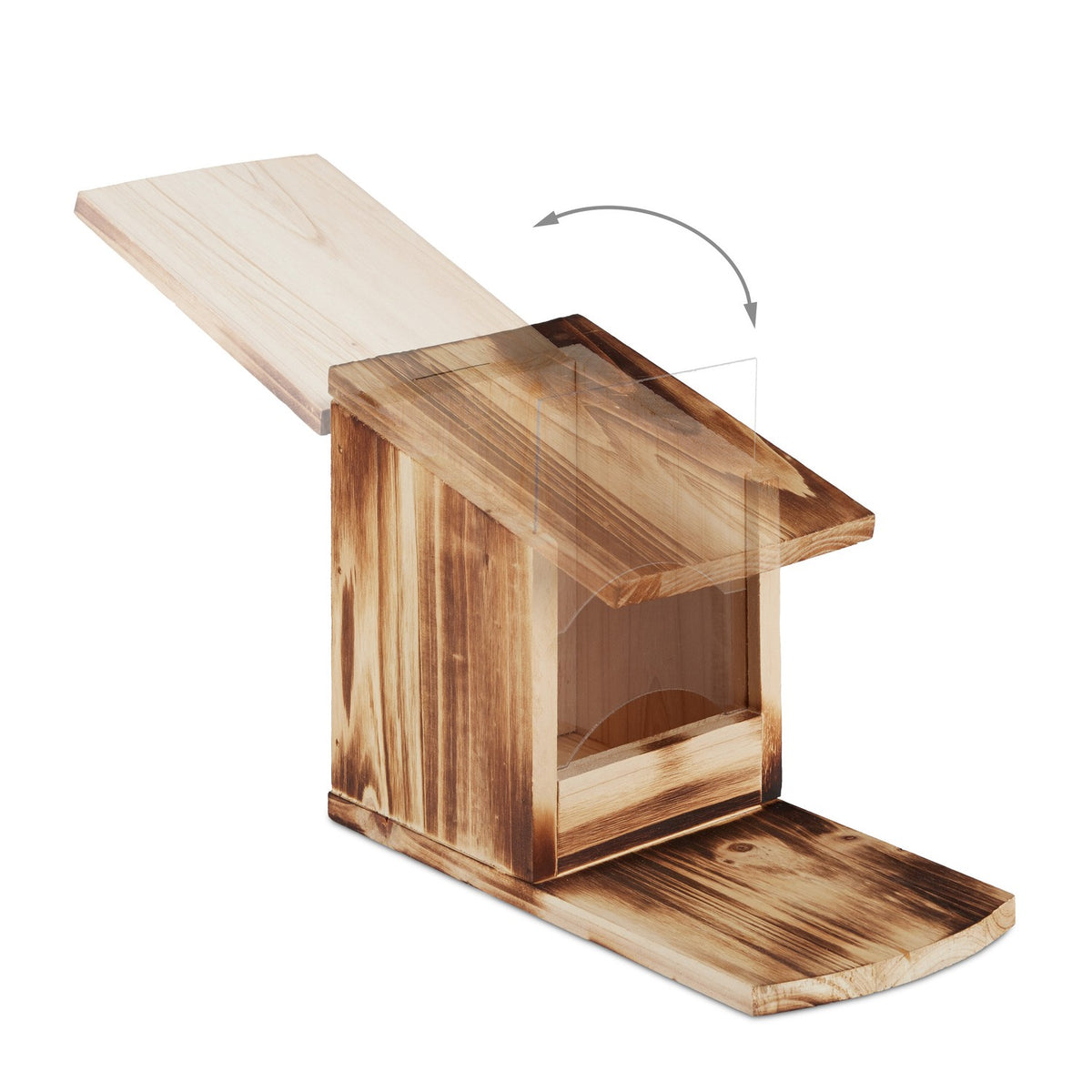 Squirrel feeder for placement