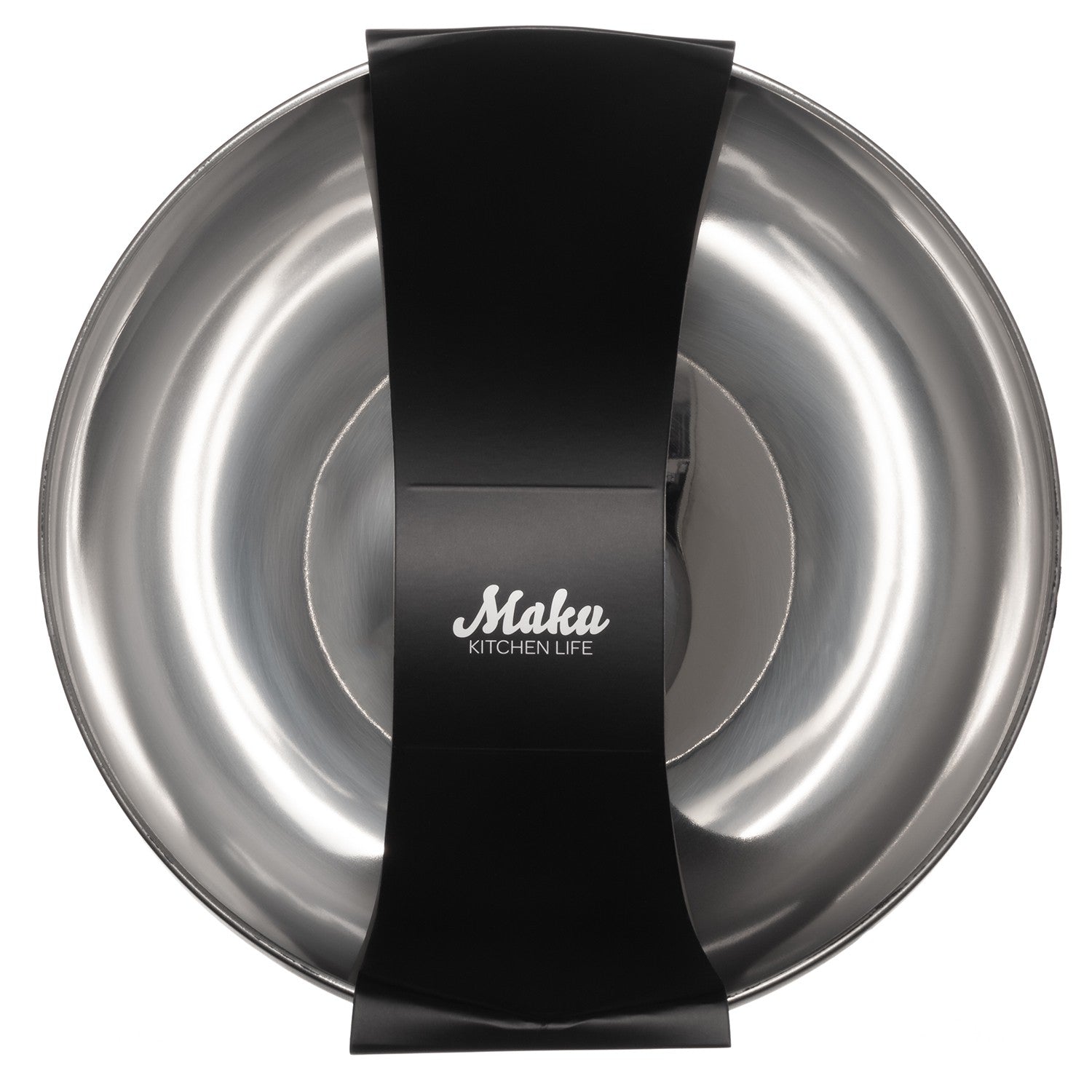 Stainless Steel Bowl 3.5L, 24 cm, Black, Dishwasher Safe