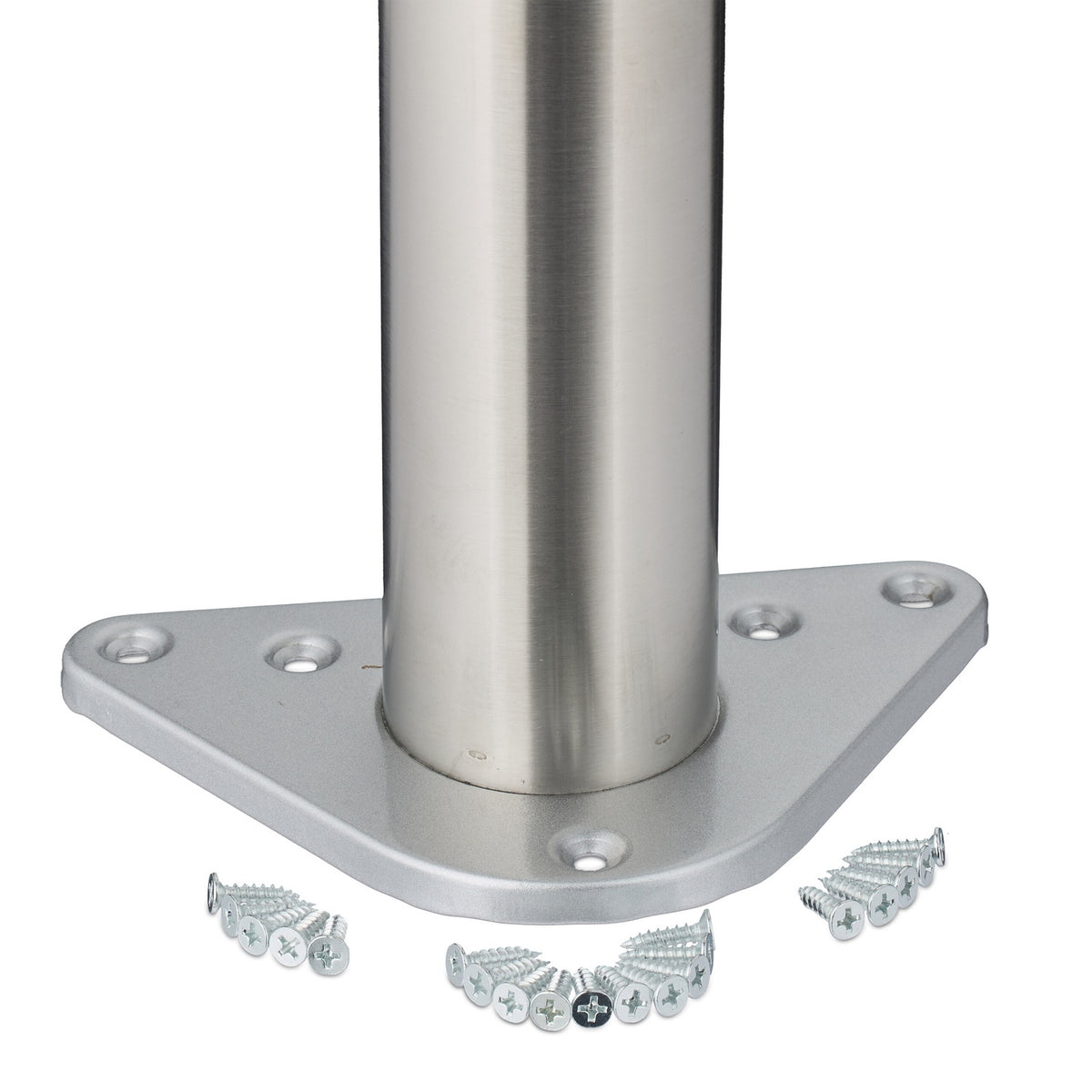 Stainless Steel Table Legs – Round, Set of 4