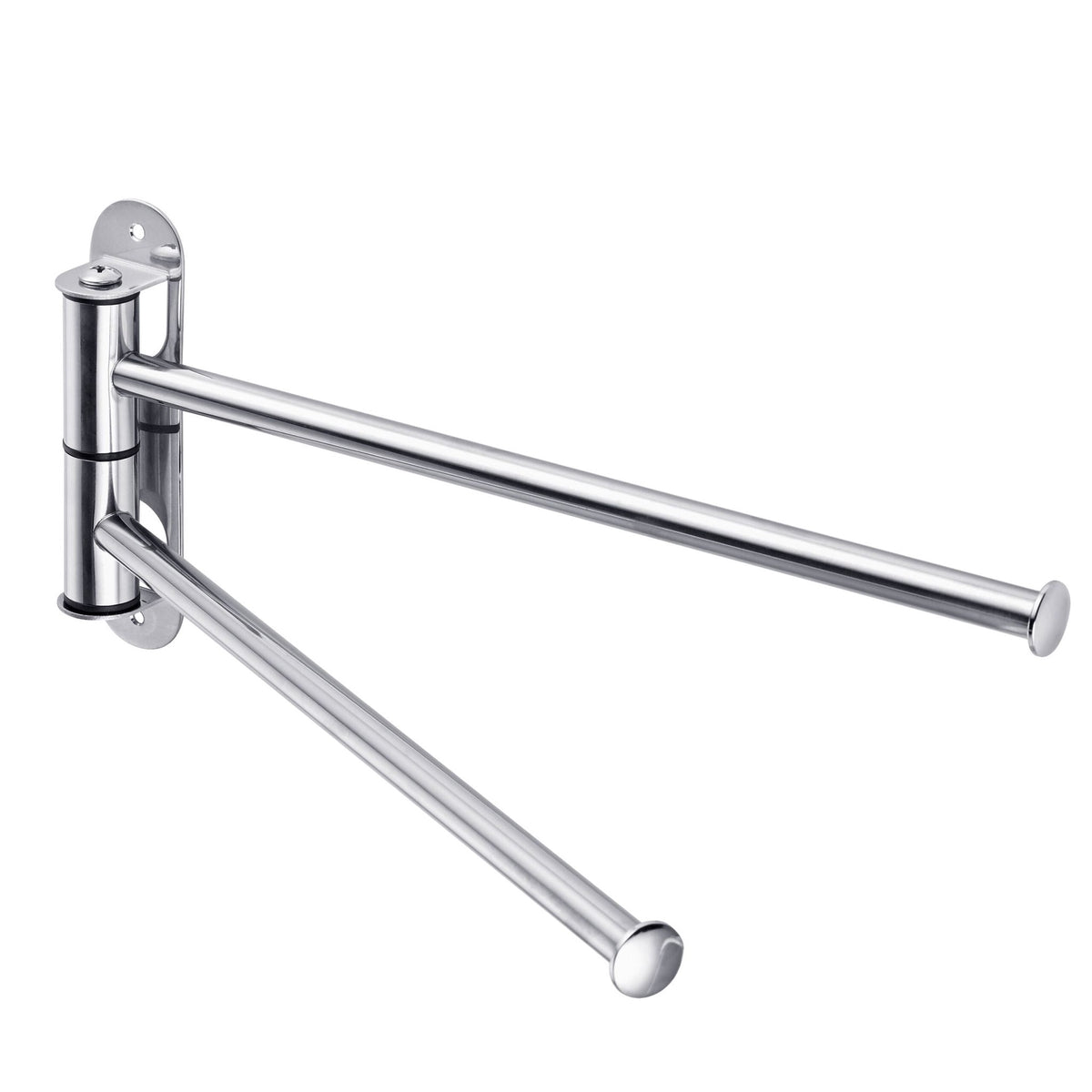 Stainless Steel Wall-Mounted Towel Rail, 2 Bars