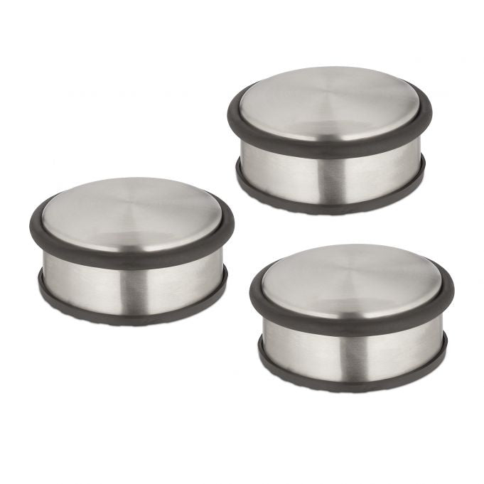 Stainless steel door stopper - 3 pcs