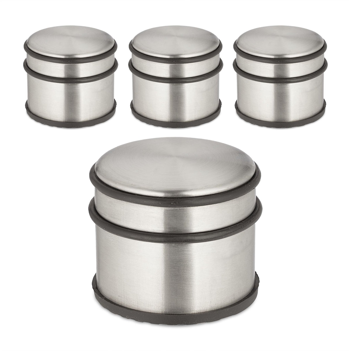 Stainless steel door stopper - 4 pcs