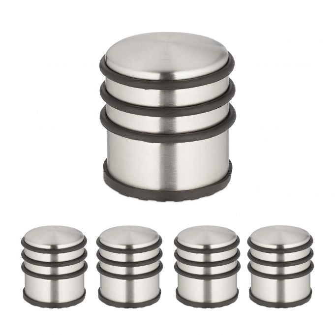 Stainless steel door stopper - 5 pcs