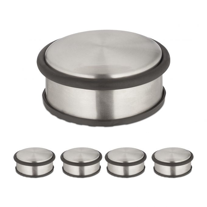 Stainless steel door stopper - 5 pcs